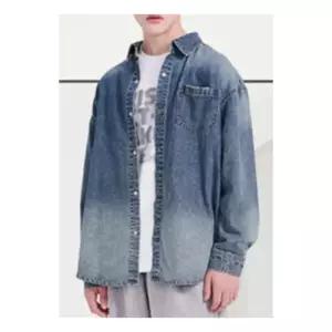 HC33 빈티지 워싱 블루 데님셔츠 남아,남방,청남방,폴로,청자켓,간절기,티,빈
