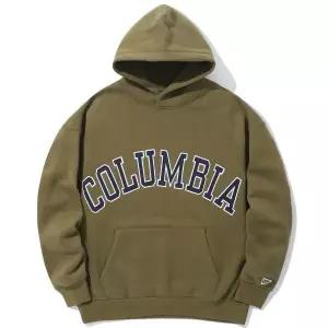 매장정품 컬럼비아 COLUMBIA UNIVERSITY ARCH OVER-FIT FLEECE HOODIE 카키브라운 CIU3UTHT131-UKB 615908