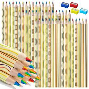 MR. PEN - 무지개 연필, 48팩, 7가지 재미있는 위한 할로윈 아이들을 색연필, 색상 1 IN 용품