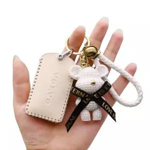 볼보 키케이스 키링 키홀더 2024 스마트 EX30 곰 귀여운