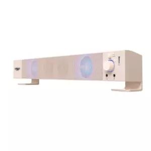 몬스타기어 PC 사운드바 스피커 하이파이 무광 LED