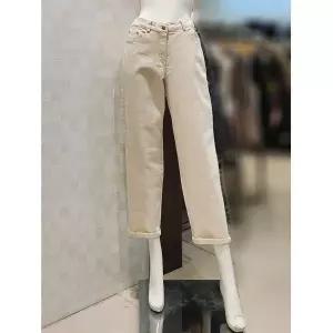 [벨라디터치] V1F1SL27 아이보리 보이핏 진바지 1064316