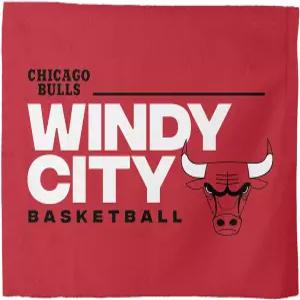 노스웨스트 시카고 불스 NBA 시티 농구 랠리 타월 18 x 15 인치