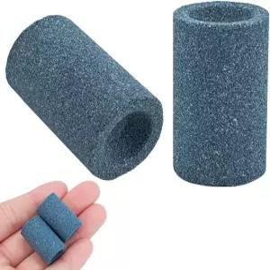 강철 팁을 위한 아코이틀 2개 다트 샤프너 연마석 원통형 포인트 버 감소로 날카롭고 내구성 있는 액세서리