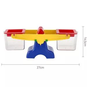 양팔저울 시소 무게 비교 놀이 수평 유치원 상담실 조카 과외 수업용 교사 홈스쿨 7세