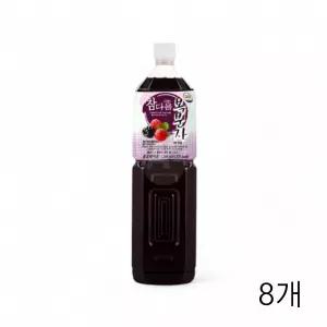 참다음 복분자 5배희석 1.5L X 8개 카페 음료베이스