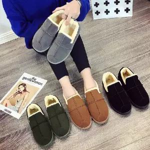 털신 털신발 방한 털슬립온 겨울 여성 데일리 슈즈