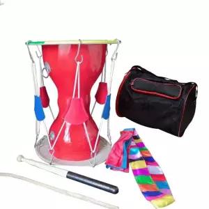 전통악기 미니장구 사물놀이 소형 타악기 촌 장구 한국전통 체험 악기놀이 귀여운 민속촌