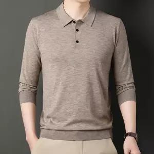 [모로엠]남성 카라 울니트 풀오버 단추 스웨터 DMS-KN-Q4611333