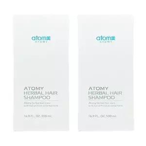 애터미 한방 샴푸 500ml X 2개 본사 최신 입고(AD)