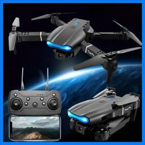 E99Pro HD 4K 듀얼 와이파이 FPV 드론 장애물 회피 기능 전문 항공 촬영 쿼드콥터