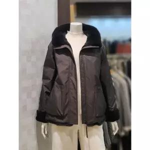 [보리보리/벨라디터치]MARIOV9F4SP23 리버시블 토끼털 코트