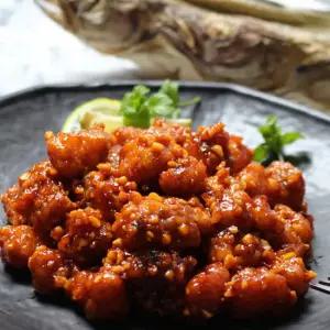 [속초명물] 뼈없는 순살 명태강정 500g/매운맛