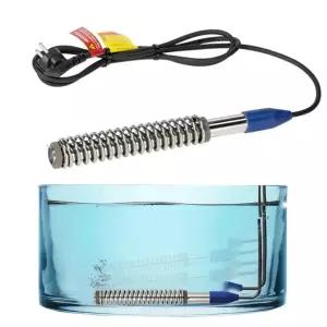 KDHEATER 수중투입방식 돼지꼬리히터 온수히터 퐁당히터 1.3kw/물히터 온수기 히터봉 물끓이기