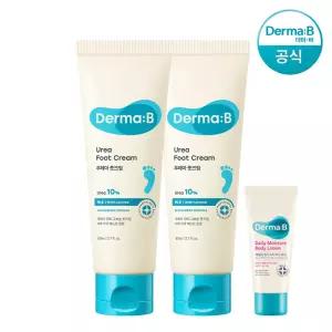 [공식] 더마비 우레아 9.8 풋 크림 80ml x2개 +튜브견본(랜덤)