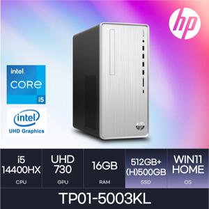 HP 14세대 파빌리온 TP01-5003KL (i5-14400 / 16GB / N 512GB + H 500GB win 11 home ) 사무/학생/가정/인