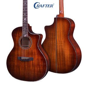 크래프터 통기타 MIND G-2500ce ALK DL 아카시안코아 올솔리드 GA바디 신형 픽업장착