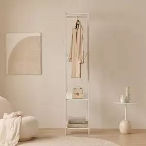 삼익가구 에린 철제 드레스룸 시스템 옷장 400 1단 행거형