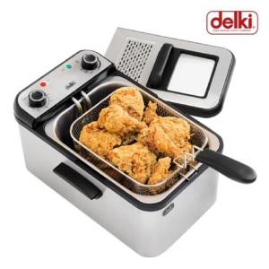 델키 프리미엄 이중 안전장치 가정용 전기튀김기 7.0L