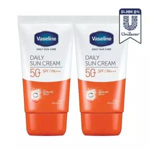 바세린 데일리 선크림 50ml 2개