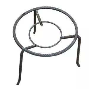 주물그리들 받침대 그릴 솥뚜껑 주물팬 원형 주철 바베큐