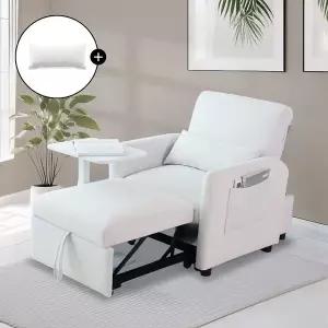 [일루일루]몽글 소파베드 1인용 확장 폴딩형 침대 쇼파 겸용 각도조절 자취방 원룸 생활방수 패브릭