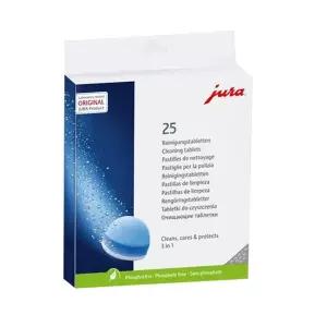 유라 Jura 3in 찌꺼기 세척 커피 타블렛 제거 50개 클리닝 커피머신 전자동