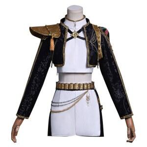 미라 루미 케이팝 45 골든 할로윈 조이 공연용 의상 XS 굿즈 키즈 성인 골든옷 8Y