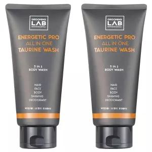 그루밍랩 남성용 에너제틱 프로 올인원 타우린 바디워시, 300ml, 2개