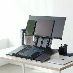 이룸 프라임 독서대 이룸 프라임 엘리베이터 2단 독서대 PL560-PL550(화이트)