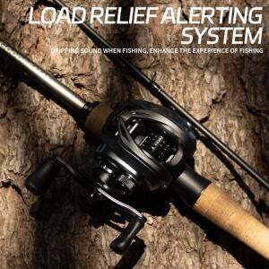 DEUKIO 2025 신형 DC 낚시 릴 카프 전동 베이트캐스팅 6 BB 7.1:1 기어비율 염수용