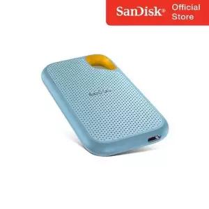 [샌디스크]SOI 익스트림 포터블 외장 SSD 스카이블루 (1050MB/s) 2TB / E61 보관용 파우치 증정