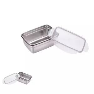 포에코 번천 스텐반찬통 보관 김치통 밀폐용기 냉장고 2L