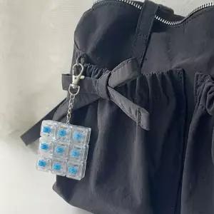 나만의 개성있는 키캡 키링 9구 LED 가방고리 선물