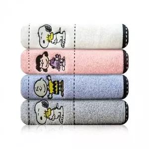 스누피 캐릭터 세면용 타월 프렌즈 디자인 목욕타올