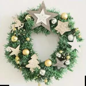 크리스마스리스 포인트리스 내츄럴 크리스마스 트리 소품 데코 장식