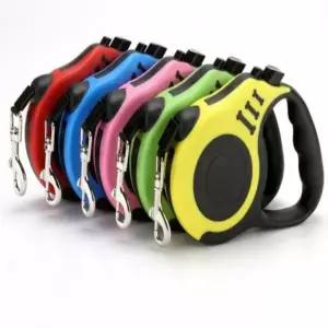 자동리드줄 강아지산책줄 야간산책 개줄 목줄 소형견 중형견 대형견 리드줄