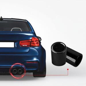 BMW F10 F20 F30 F32 F34 F48용 자동차 스타일링 크롬 배기 머플러 팁 파이프, 리어 개조 테일 스로트 라이