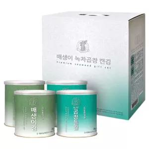 지도표성경 매생이 녹차곱창 캔김 2호 선물세트 추석 모임 친정 시댁 한가위