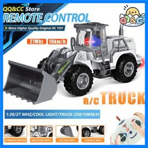 1/30 RC 굴삭기 엔지니어링 자동차 원격 제어 트럭 RC 모델 자동차 장난감 자동차 엔지니어링 전기 자동차