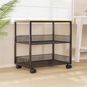 이동식 북카트 틈새 수납 선반 간이 수납장 밑선반 철제