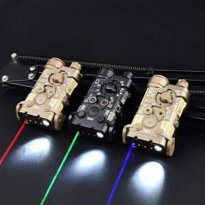 도트사이트 표적지시기 플래시 레드 LED PEQ 생존 레이저(나일론) 검정 보조 버전