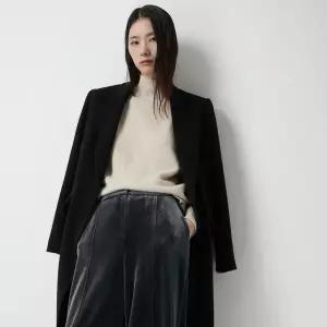 [ZOOC]캐시미어 100 투버튼 싱글 코트 Z254MSG548_s