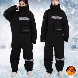 오토바이방한복 우주복 방한용품 배달 작업복 바람막이 패딩 스즈키복 방한복 라이더 슈트