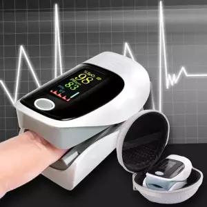 손가락 측정기 휴대용 의료용 모니터 맥박 산소포화도 성인 의료기기 개인용 핑거팁 가정용 농도계 농도