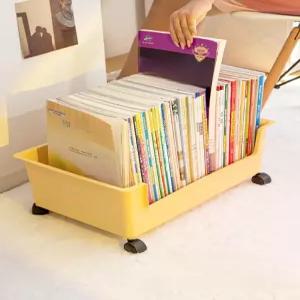 이동식 틈새 수납 북웨건 학습용 간이 선반 책장 수납함