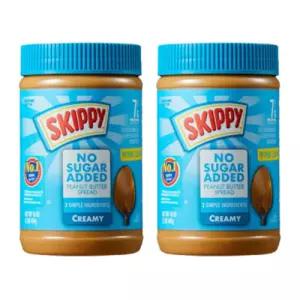 스키피 땅콩버터 노슈거에디드 크리미 454g x 2개