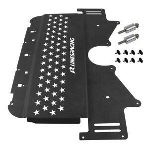 LR 오일 쿨러 스키드 플레이트 BMW G80 G82 M3 M4 G87 M2 2021-2024 S58 엔진 구동 G 시리즈 알루미늄 실버