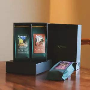 캅카와 커피선물세트 명작 2종 원두 선물세트 200g 2개 부모님 친정 모임 명절 한가위