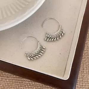 에스닉 태슬 롱 드롭 귀걸이 여성 액세서리 패션귀걸이 earingset 골드귀걸이 earing
